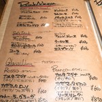 taverna la amico - メニュー