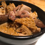 taverna la amico - もつのアヒージョ