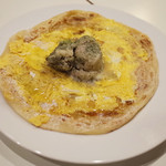 ナヤ インディア ヌール - ヌールスペシャルパロタ(650円) ミントティの自家製アイスのせ