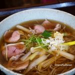 はるきや - 鴨南蛮そば1000円