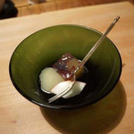 味道広路 - 水菓子、葡萄のゼリー寄せ