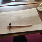 味道広路 - テーブルの設え