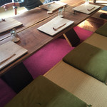 味道広路 - 掘りごたつ式の座敷