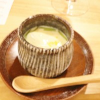 道下 - 先付　牡蠣の茶碗蒸し
