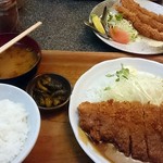 大富士 - ロースかつ定食