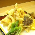 すし割烹宝仁 - げそ天麩羅