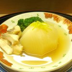 すし割烹宝仁 - かぶらの煮物