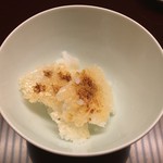 天神橋 青木 - 2杯目はおこげを頂きました。