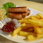 ロイの酒場 - （2016/10月-2回目）「ブラジルのソーセージとポテトセット」