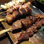 純系名古屋コーチン 串焼き盛り合わせ