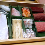 完全個室 天鮨 - 本日の食材