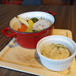 Vesta - ☆窯焼き野菜盛り沢山バーニャサラダ!(^^)!☆