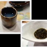 完全個室 天鮨 - シジミの一番汁ともずく酢