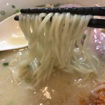 麺屋 菜々兵衛 - 【2016年11月】鶏白湯味噌の麺アップ。