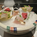 日本料理 潤花 - ２０１６年１２月３日のお造り