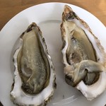食い味の道有楽 - 岩手産殻牡蠣、大振り食べ応えあり(2016.12再訪)