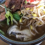 食い味の道有楽 - 殻牡蠣投入(2016.12再訪)