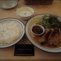 ダン ル シエル - ランチ「茶美豚肩ロースソテー」（９００円込）（２０１６年１２月）