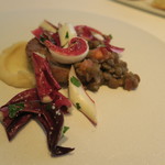 Convivio - 28年12月　コテキーノレンズ豆添え　根セロリピュレ