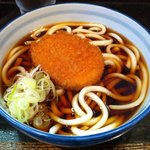 福寿草 - コロッケうどん