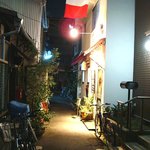 Rakuchinerradhiyamamoto - お店は路地裏にあります～