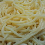 ごとう - この自家製麺がこれまたイイ感じ！