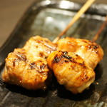 Yakitori Senta - 豚キムチチーズ串（２８０円＋税）２０１６年１１月