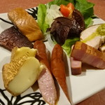 自家製スモークいろいろ