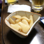 炉ばた焼　しばらく - 自家製ラッキョウ(201612)EOS Kiss X4