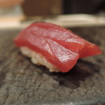 完全個室 天鮨 - 赤身の漬け