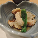 完全個室 天鮨 - あいなめの唐揚げ