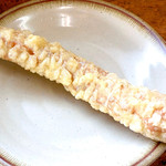 手打うどん 松岡 - ちくわ天