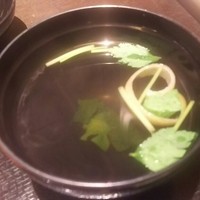 わたべ - 吸物(特上だと肝吸いになります)