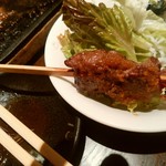 北海亭 - 先ほどの牛肉の串焼きです！