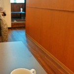 アベンティーノ - デザートセットのHOTコーヒー/小上がり席