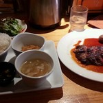 牛ハラミステーキ（タレ）@￥800