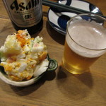 立ち呑みのさのや - ポテサラ 100円　(2016.12)