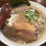 麺 虎テツ - 【2016.11.29】肉汁煮干しらーめん¥750
