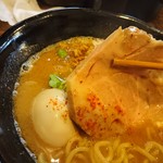 麺屋いちびり - チャーシューアップ