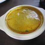 ルンビニ - チキンコルマカレー。
ランチのカレーライスセットにていただけます。