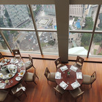 Grand Club Lounge - から見たランチ終了後の３８F 