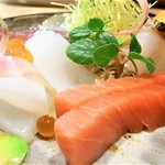 はてなのちゃわん - 天然カンパチ、アオリイカ、マグロ