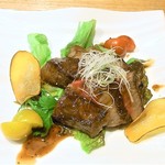 はてなのちゃわん - 佐賀牛クリの炭火焼き￥１４８０