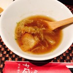 蔵屋 - サービスで頂きましたオニオンスープ✨
            半分くらい食べちゃった笑