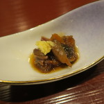 鮨 山浦 - 28年12月　赤貝肝しぐれ煮