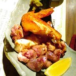 BANSAN 京色 - 焼き鳥（手羽、ささみ、もも、セセリ、砂肝）