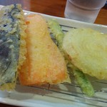 天ぷら れんと - 野菜定食②