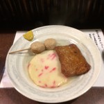 おかめ - いか天、ショウガ天、鳥団子