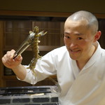 東麻布 天本 - 愛嬌たっぷり