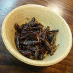 利久庵 - いなごの佃煮５００円★★★★